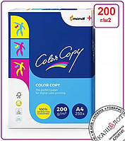 Бумага офисная "ColorCopy", плотность 200г/м2, формат А4, 250 листов