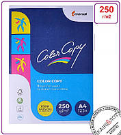 Папір офісний ColorCopy, щільність 250g/m2, формат A4, 125 аркушів