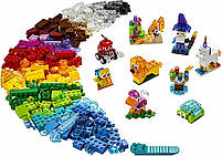 Конструктор LEGO Classic Прозорі кубики 500 деталей (11013), фото 4