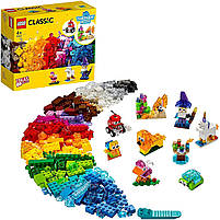 Конструктор LEGO Classic Прозорі кубики 500 деталей (11013), фото 3