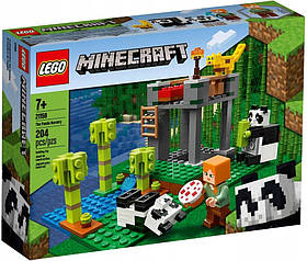 Конструктор LEGO Minecraft Розплідник панд 204 деталі (21158)