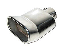 Насадка на глушник 0364 d-2,5" неіржавка сталь