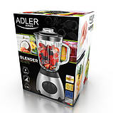 Блендер стаціонарний Adler AD 4070 потужність 600W, об'єм чаші 1,5 літра, 5 швидкостей, фото 7