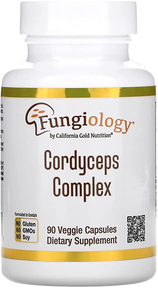 Cordyceps Complex California Gold Nutrition, 90 капсул