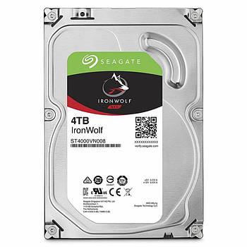 Жорсткий диск Seagate IronWolf HDD 4TB 5900rpm 64MB 3.5 SATAIII (ST4000VN008)