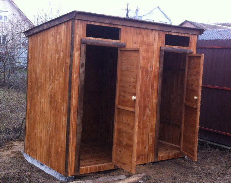 Строительство туалетов деревянных разборных - фото 3 - id-p544014185