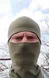 Зелена  балаклава 50-54, фото 2