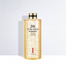Тонер для обличчя з ніацинамидом і частинками золота Venzen 24K Pure Gold Nicotinamide Toner, 300мл
