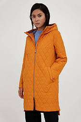 Стьобана жіноча куртка Finn Flare A20-12056-619 помаранчева XS