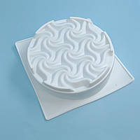 Силіконова форма для євродеертів Tessellation cake 15.5 см