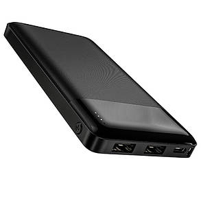 Зовнішня батарея (PowerBank) Hoco J72 Easy travel 10000mAh Чорна, фото 2