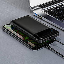 Зовнішня батарея (PowerBank) Hoco J72 Easy travel 10000mAh Чорна, фото 2
