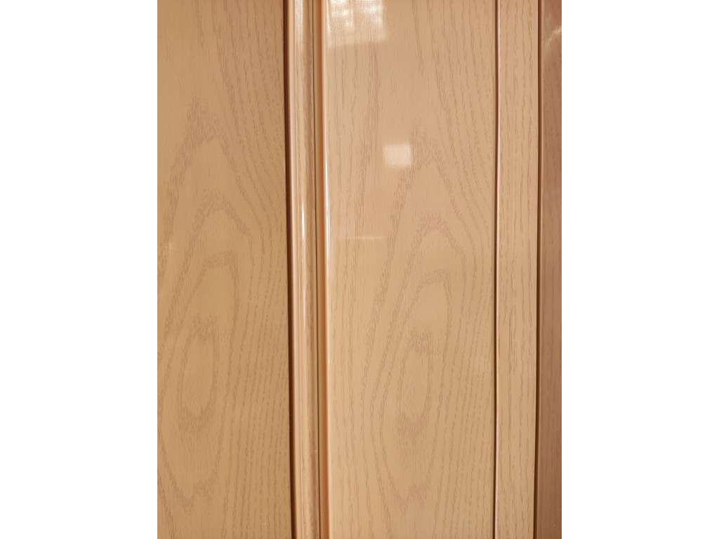 Дверь ЭЛИТ складная гармошка, 3 Дуб светлый, 880*2030*10 мм - фото 3 - id-p1597079100