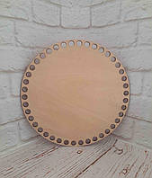 Круглое донышко для вязания, диаметр 18 см
