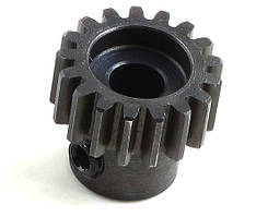 Піньйон HOBBYWING 17T 0.8M (32 pitch) 5 mm із хромованої сталі amc