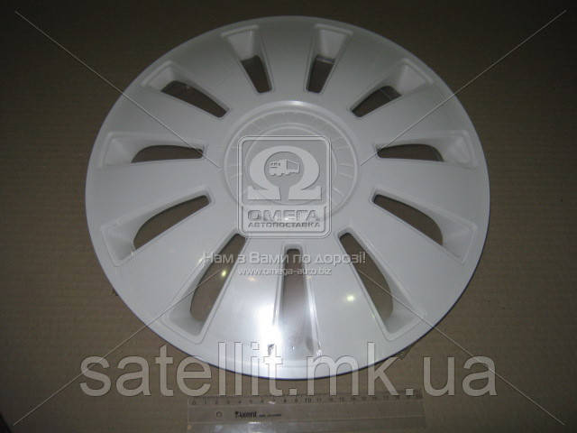Ковпак колісний (декорат) R-14 REX білий 4 шт. , DK-R14RW