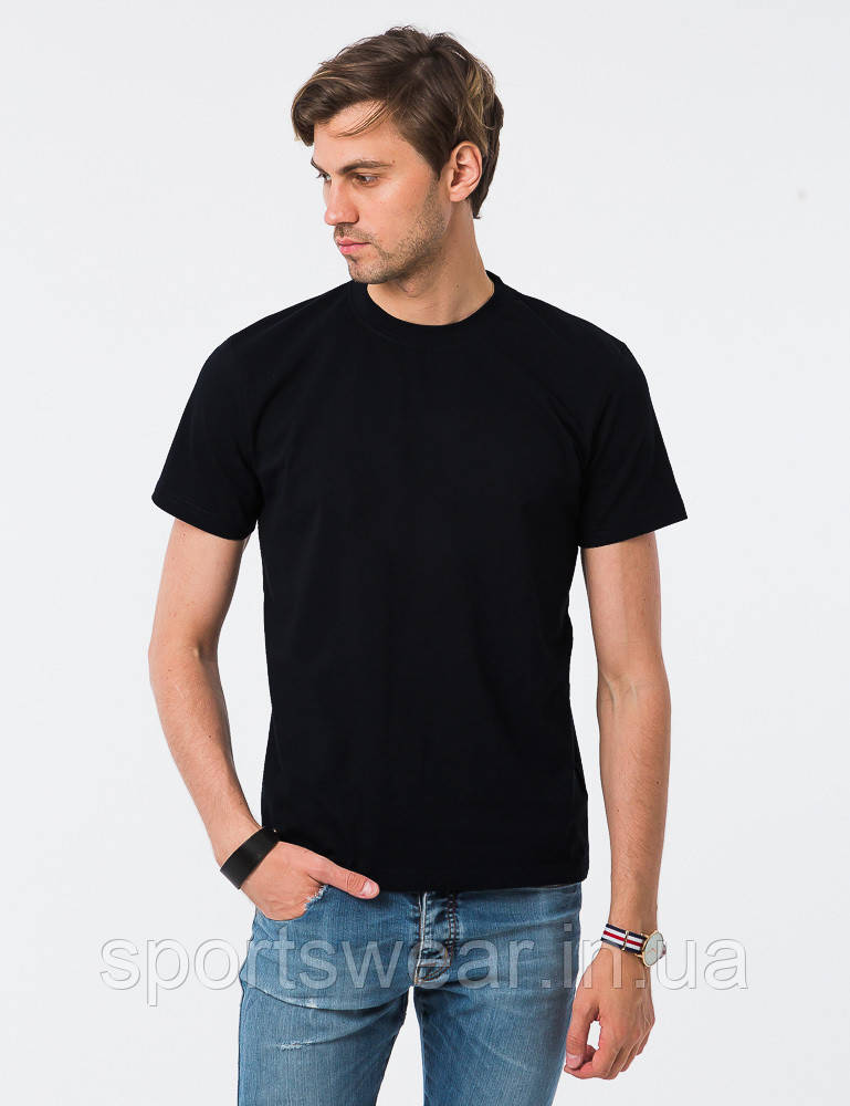 Чоловіча спортивна Футболка бавовна літня тенніска з коротким рукавом накладеним платежем новою поштою Одяг хлопцю, фото 1