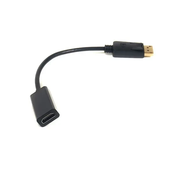 Адаптер DisplayPort (папа) = HDMI (мама) 0.2 м Powerplant CA910465 Black