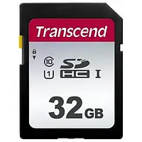 Карта памяти Transcend 300S TS32GSDC300S Black 32GB SDHC Class 10 UHS-I