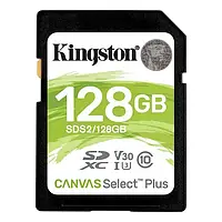 Карта памяти Kingston Canvas Select Plus SDS2/128GB 128GB SDXC Class 10 UHS-I U3