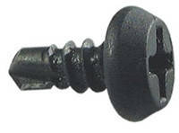 Саморіз із буром для г/к профілю 3.5/9.5мм фосфат,1000шт/уп