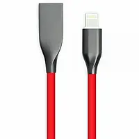 Дата-кабель PowerPlant USB Cabel to Lightning Nets 2m White (T-L801 (2) white) 2m USB (тато) - Lightning