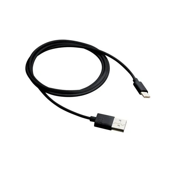 Кабель USB (папа) = USB type C (папа) 1м Canyon (CNE-USBC1B) Black