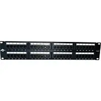 Патч-панель Atcom P6048 48xRJ-45 19" 2U 48 портов CAT6 UTP