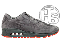 Мужские кроссовки Nike Air Max 90 VT Vac Tech Premium Grey Orange (с мехом) ALL02407