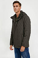 Стеганая мужская куртка Finn Flare A20-21000-601 зелёная L