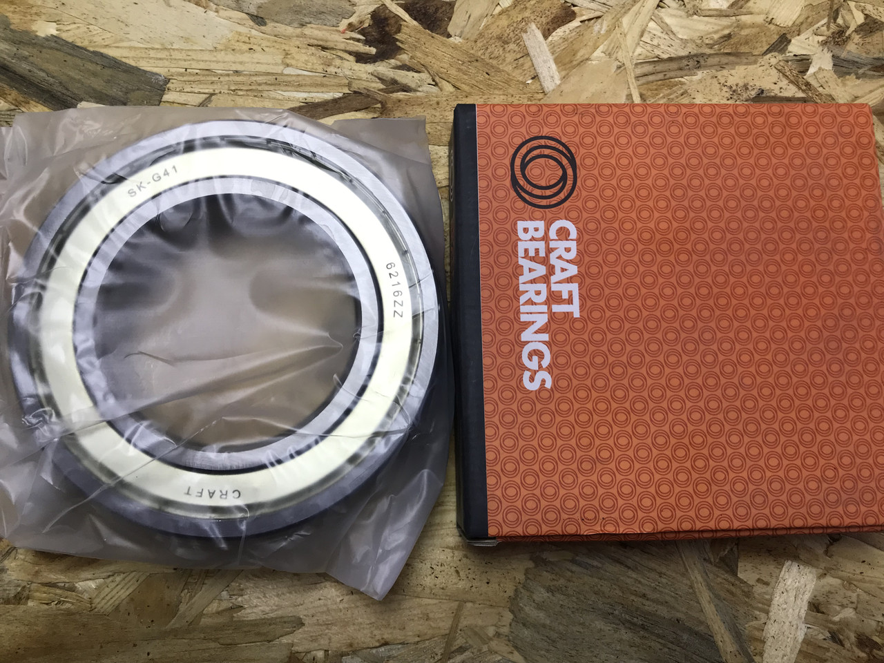 Підшипник 6216 ZZ, 80216 (80*140*26) CRAFT ЛИТВА ORIGINAL!!!, фото 1