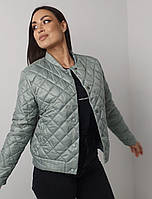 Куртка женская 310, оливка/ шалфей/ зеленого цвета
