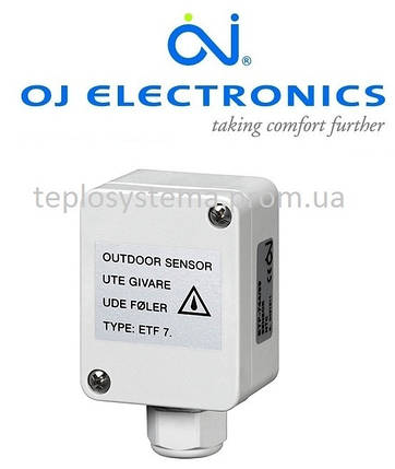 Датчик температури повітря (зовнішній) ETF — 744/99 OJ Electronics (Данія), фото 2