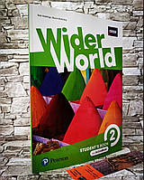 Книга "Wider World 2 Student's Book Extra Online Homework" Pearson Англ. для подростков