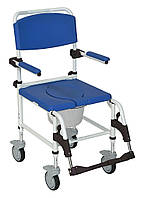 Б/У реабілітаційний стілець-туалет для душу Drive Medical Aluminum Rehab Shower Commode Chair Used (Used)