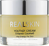 Увлажняющий крем для лица REALSKIN Youth 21 Cream - Vitamin cocktail 50гр Корея