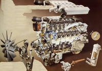 Моторна група на Mercedes Sprinter