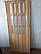 Двері гармошка міжкімнатна напівстостеклена, дуб світлий 3, 1020 x 2030x12м, фото 2