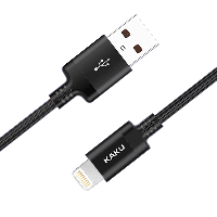 USB кабель Kaku KSC-284 USB - Lightning 2m - Black