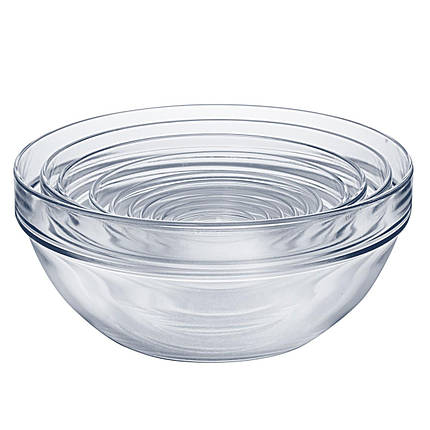 Набір салатників 5 пр. Uniglass Kyklos BOWLS-Stackable 58900, фото 1