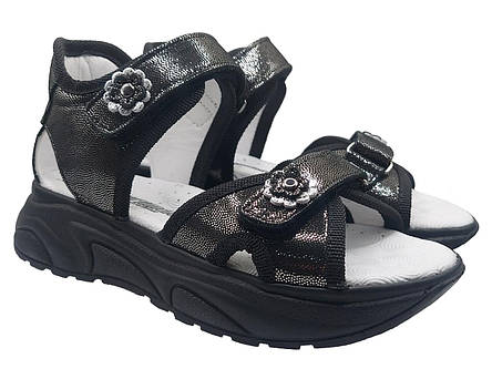 Босоніжки Minimen 39black22 чорні, фото 2