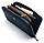 Синій гаманець-клатч з ремінцем на руку з натуральної шкіри ST Leather ST45-2, фото 6