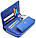 Яскраво-синій багатофункціональний гаманець з натуральної шкіри з ремінцем на зап'ястя ST Leather ST55-5, фото 3