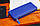 Яскраво-синій гаманець-клатч з натуральної шкіри на два відділи ST Leather ST2, фото 10