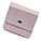 Темно-розовий жіночий гаманець з натуральної шкіри з зовнішньою монеткою на кнопку ST Leather ST005, фото 2