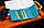 Синій жіночий гаманець з натуральної шкіри з магнітами для фіксації Marco Coverna MС-2047A-10, фото 9