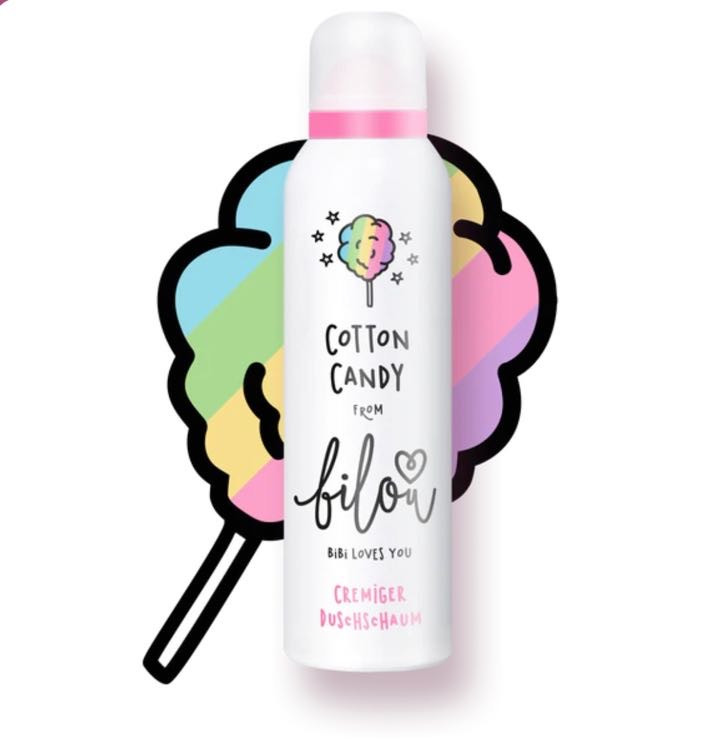 Bilou Cotton Candy Shower Foam - Пінка для душу "Цукрова вата" 200 мл, фото 1
