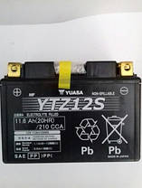Акумулятор для мотоцикла YUASA TTZ12S сухозаряженный AGM 11Ah 210A 150x87x110, фото 4