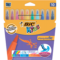 Фломастеры Bic Vis Aquarelle, 10 цветов (bc8289641) - Топ Продаж!