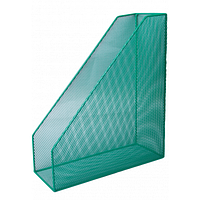 Лоток для бумаг Buromax вертикальный, металлический, зеленый (BM.6260-04) - Топ Продаж!
